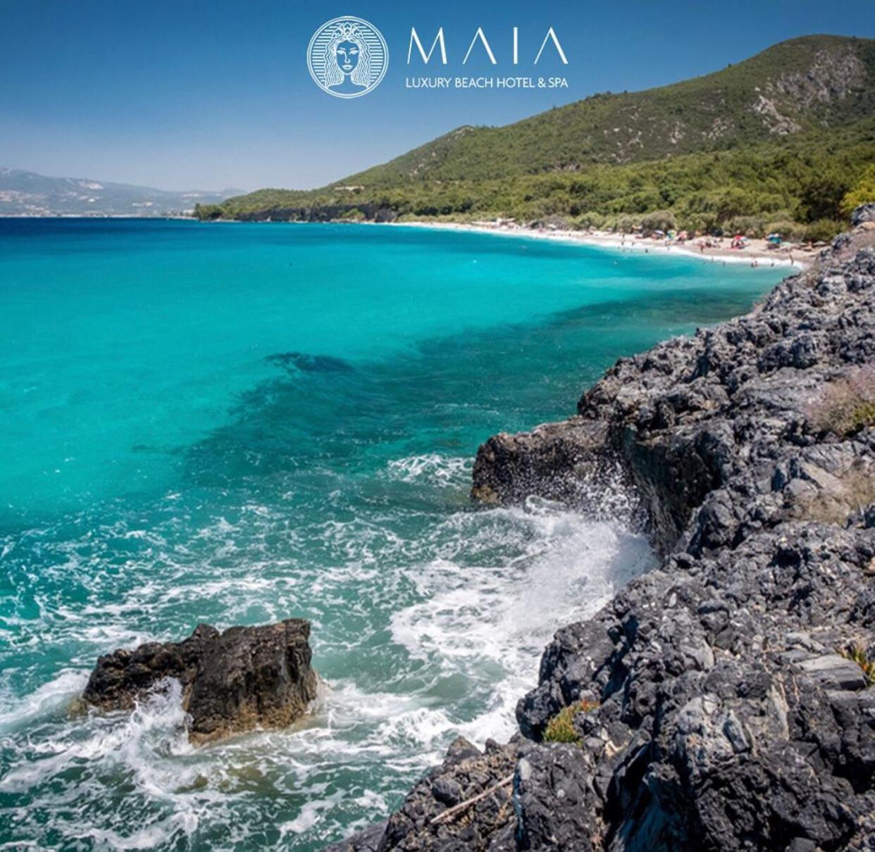 Maia Luxury Beach Hotel & Spa غوزيلْتْشاملِ المظهر الخارجي الصورة